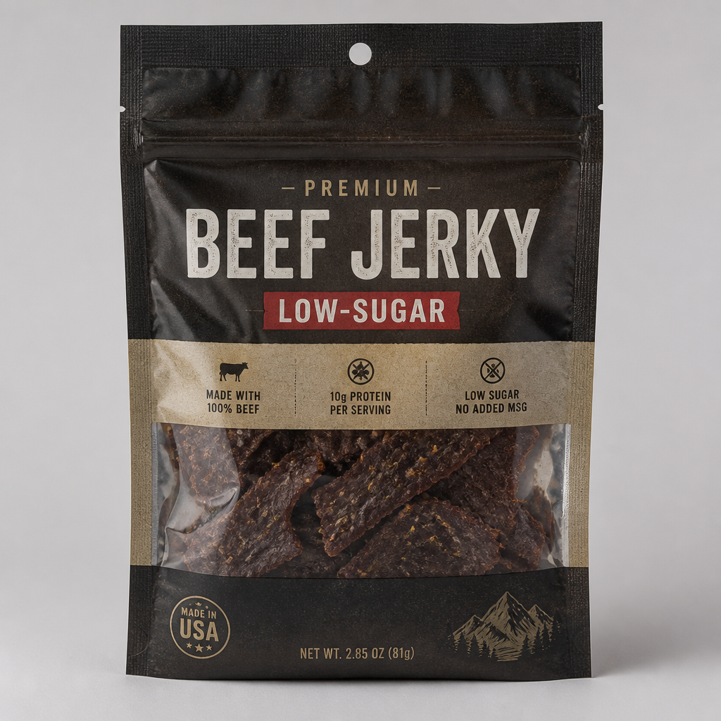 Low-Sugar Beef Jerky