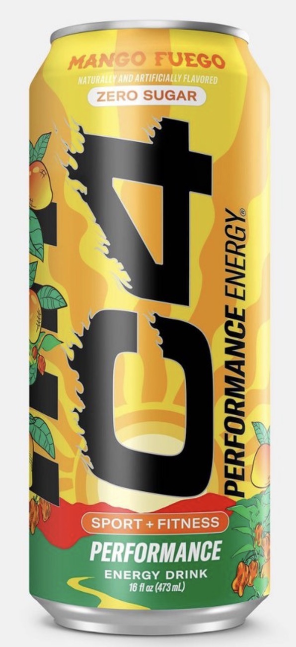 C4 Mango Fuego Energy Drink